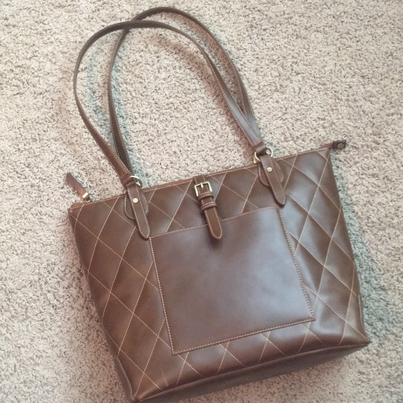 Handbags - CB Leather Laptop Bag 💙